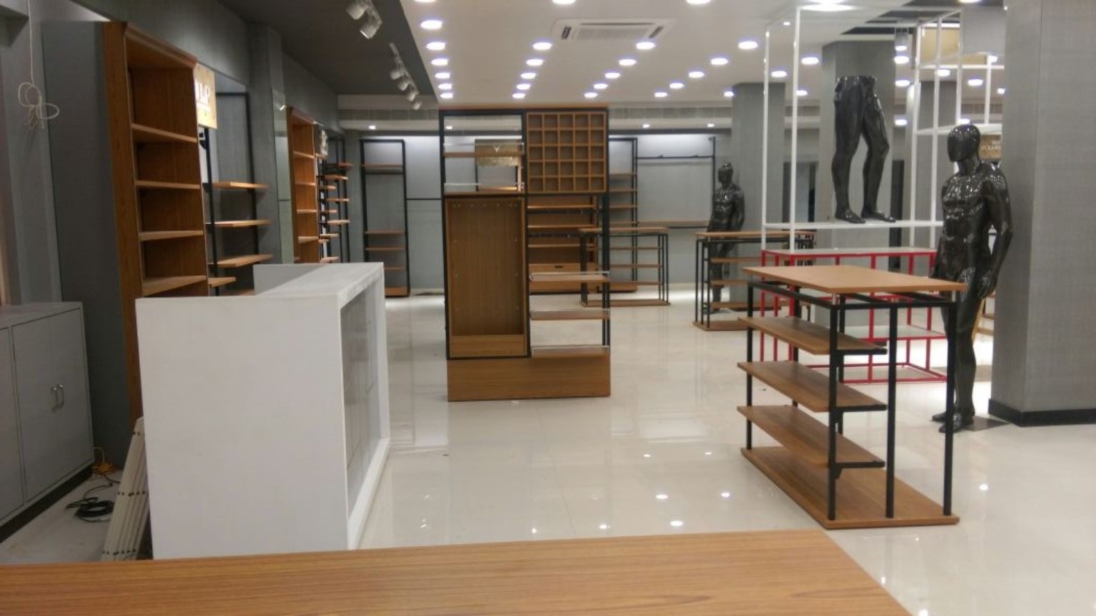Footwear & Accessories Display